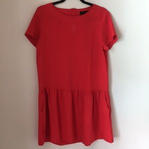 SILK BABY DOLL DRESS